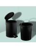 relaxdays Kosmetikeimer in Schwarz - 3 Liter