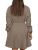 Reichstadt Damen Oversized Sommerkleid Musselin in Taupe