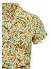 Queen Kerosin Queen Kerosin HawaiIbluse Citrus Cocktails in gelb