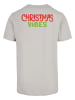 Merchcode Merchcode Christmas Vibes Tee in lightasphalt