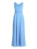 Vera Mont Abendkleid mit Plissee in Paris Blue