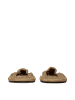 Isabel Marant Gold Stoff Ballerina Flache Schuhe