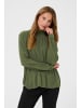 Kaffe Langarm-Bluse Trine Regular fit in Ivy Green