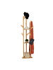 relaxdays Garderobenständer in Natur - (B)47 x (H)168,5 x (T)47 cm