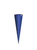 Schultüten-Rohling groß 70 cm ultramarinblau in Blau