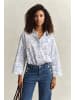 Gant Bluse in indigo weiß