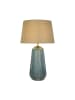 Licht-Erlebnisse Tischlampe (B)20 x (L)20 x (H)37 cm in Blau Natur