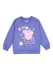 United Labels Peppa Wutz Pullover mit Glitterprint in lila