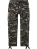 Brandit Cargohose "Irm Pure Slim Trouser" in Camouflage