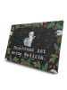 Mr. & Mrs. Panda Adventskalender Tee Panda Bauchtanz mit Spruch in Kreidetafel