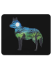 Mr. & Mrs. Panda Mouse Pad Fuchs Landschaft mit Spruch in Schwarz