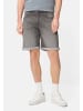 Camel Active fleXXXactive® Jeans Shorts mit Reißverschluss in Steingrau