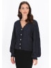 Usha Women Cardigan in navy