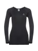 Odlo Funktionsshirt Crew Neck L/S Performance Warm in Schwarz