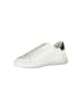 Calvin Klein Weiß Schlicht Sneaker mit Kontrast Akzenten