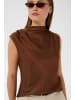 Soaked in Luxury Ärmellose Bluse SLMirabella Feminine Form in Cappuccino