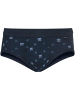 Schiesser Slip in marine-bedruckt