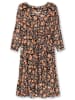 sheego by Joe Browns Maxikleid in schwarz gemustert