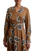 Marc O'Polo Wickelkleid A-Shape in Dark Beige