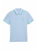 Tom Tailor Poloshirt kurzarm für Damen in hell-blau