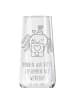 Mr. & Mrs. Panda Glas Spinne Agathe Brief mit Spruch in Transparent