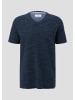 s.Oliver T-Shirt kurzarm in Blau