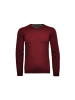 Ragman Rollkragenpullover für Damen in unifarben in bordeaux