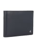 Esquire Harry Geldbörse Leder 12 cm blau