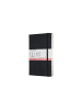 Moleskine Bullet Notizbuch Groß (13x21) mit festem Einband, Punktraster, 120g in Schwarz