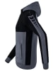 erima Six Wings Trainingsjacke mit Kapuze in slate grey/schwarz