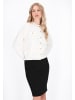 DreiMaster Women Cardigan in offwhite