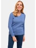 GOLDNER Pullover in jeansblau