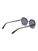 comma Frauen Sonnenbrille Geometrisch Grün
