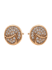 faina Women Stud Earrings in Rose Gold