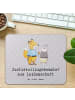 Mr. & Mrs. Panda Mousepad Justizvollzugsbeamter Leidenschaft mit... in Grau Pastell