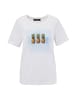 Aniston CASUAL T-Shirt in weiß