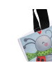 Mr. & Mrs. Panda Shopper Damen Smörle Rodeln Design mit Spruch in Weiß