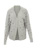 faina Damen Strickjacke in HELLGRAU MELANGE