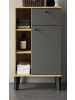 Furn.Design Badkommode grau, Evoke Eiche, Badkommode, 51 x 90 cm