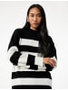 KOTON SWEATERS in Ekru Gestreift