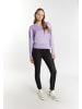myMo Damen Strickpullover in Violett