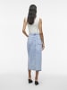Vila Jeansrock in Light Blue Denim