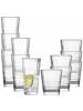 Ritzenhoff & Breker 12er Set Longdrink- und Whiskygläser Bali transparent in transparent
