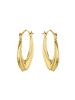 Lucardi 375 Gold Ohrringe Oval
