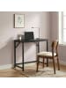 VASAGLE Schreibtisch Barnet in Schwarz - (B)80 x (H)76 x (T)50 cm
