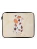 Mr. & Mrs. Panda Laptop Sleeve Kuh ohne Spruch in Vintage