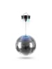 relaxdays Discokugel in Silber/ Schwarz – Ø 20 cm