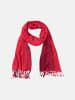 Olsen Schal in Garnet Red