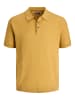 Jack & Jones Gestricktes Polo in Sahara Sun