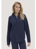 Hessnatur Fleece Hoodie in mitternachtsblau